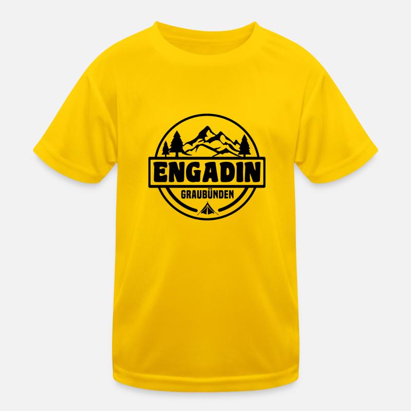 Engadin Kids Functional T-Shirt