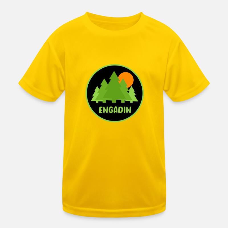 Engadin Kids Functional T-Shirt