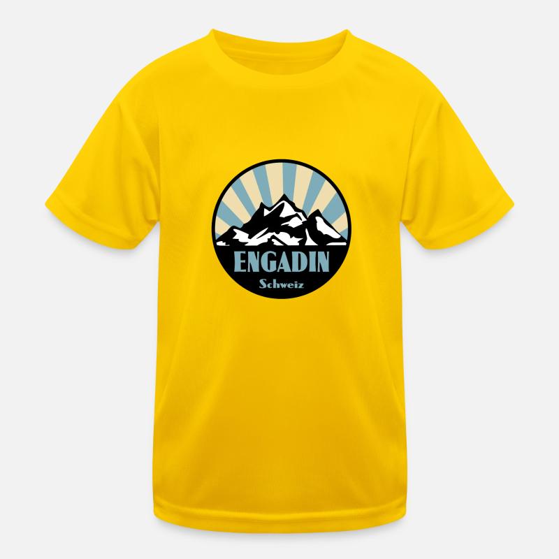 Engadin Kids Functional T-Shirt