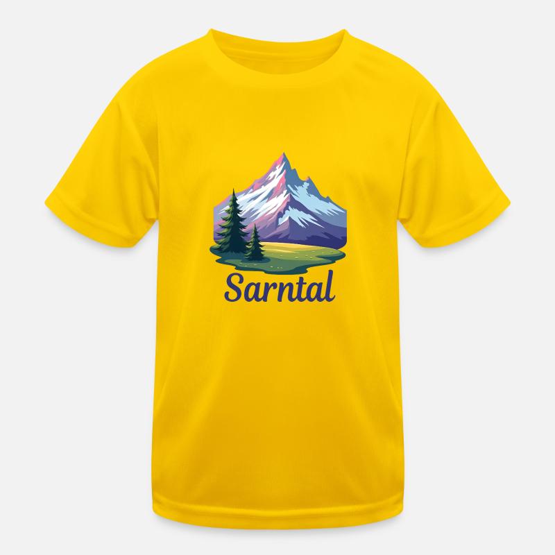 Val Sarentino Maglietta sportiva per bambini