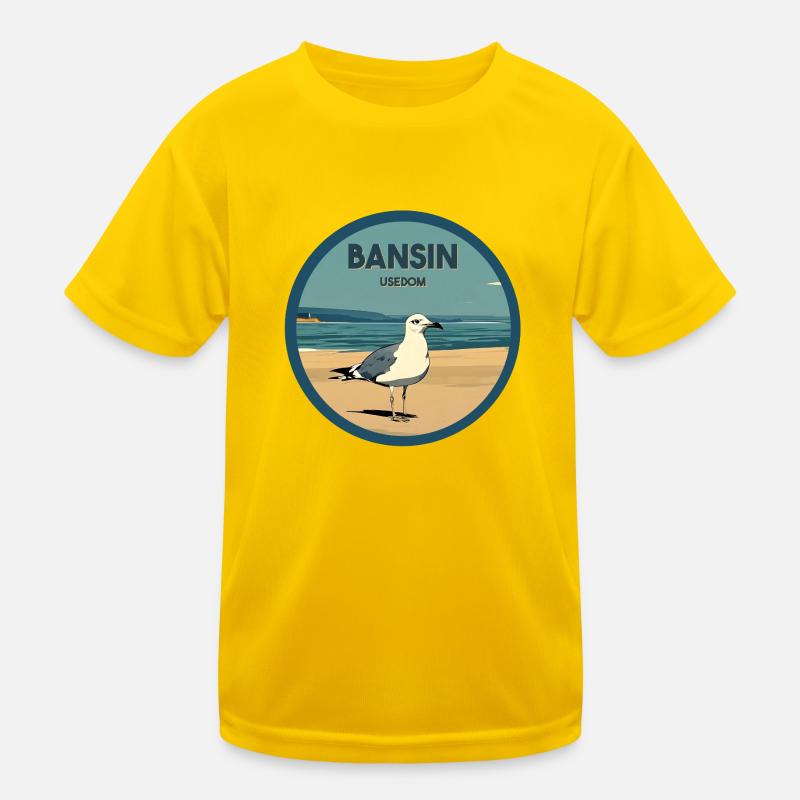 Bansin Moewe Kinder Funktions-T-Shirt
