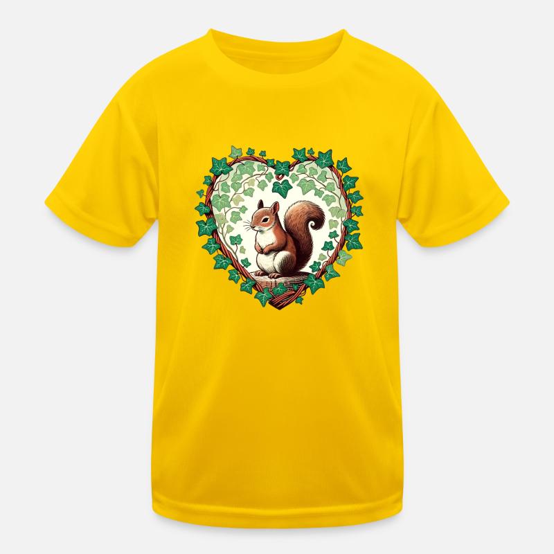 Squirrel Kids Functional T-Shirt