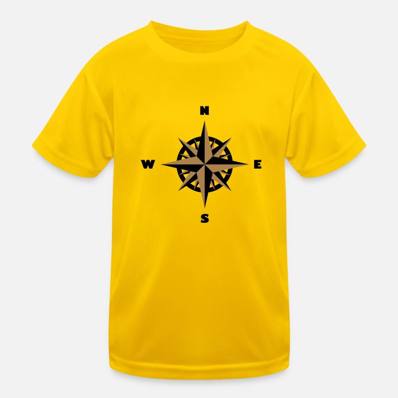 Compass, rose des vents (BM2) T-shirt sport Enfant