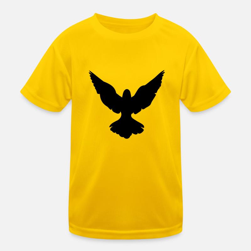 Taube Kinder Funktions-T-Shirt