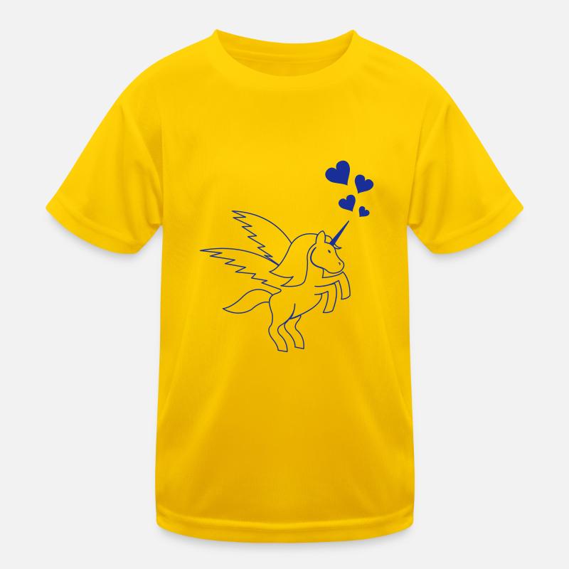 unicorn Kids Functional T-Shirt