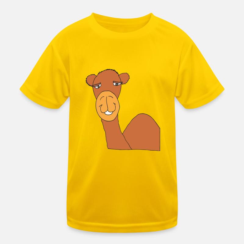 kamel Kinder Funktions-T-Shirt