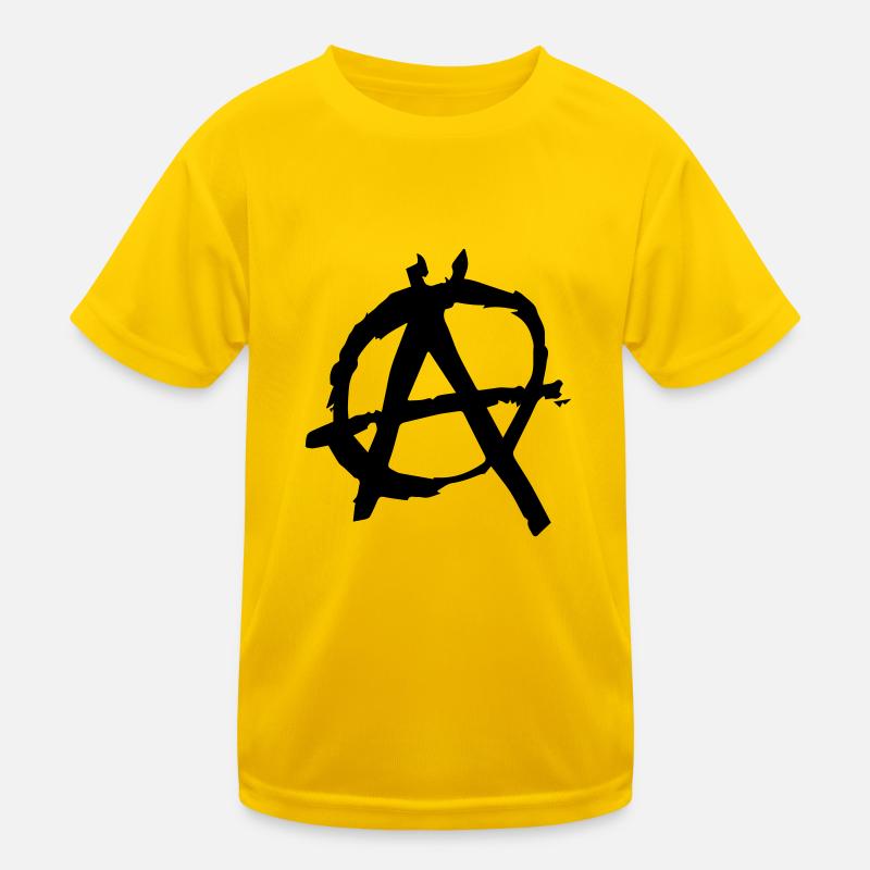 anarchy Kinder Funktions-T-Shirt