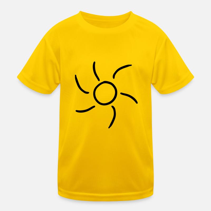 sonne Kinder Funktions-T-Shirt