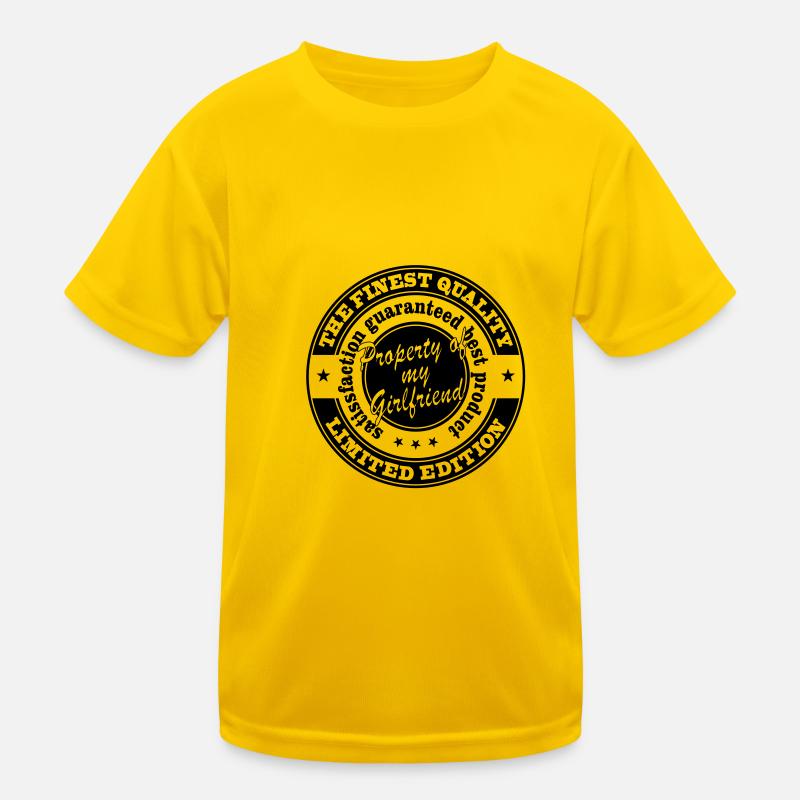 propriete de ma copine T-shirt sport Enfant