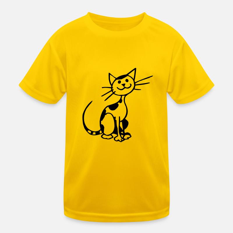 Chat Kinder Funktions-T-Shirt