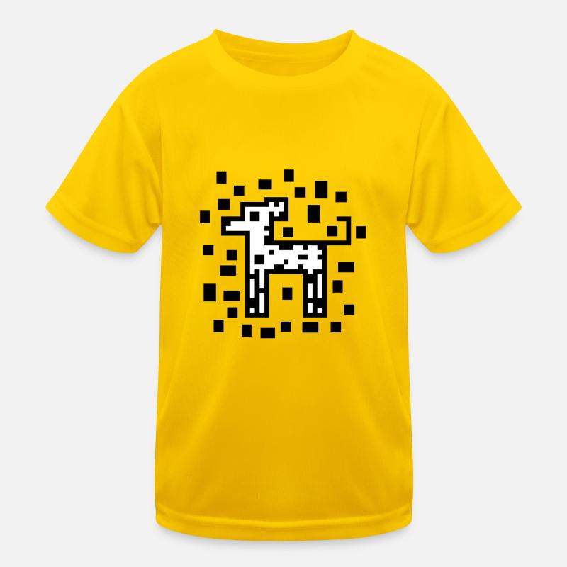 Dalmatinisches Muster Kinder Funktions-T-Shirt