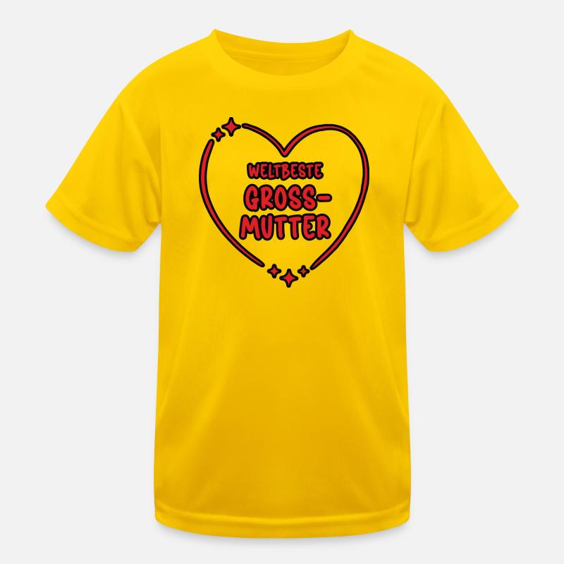 Weltbeste Grossmutter Beste Oma Großmutter Omi Kinder Funktions-T-Shirt