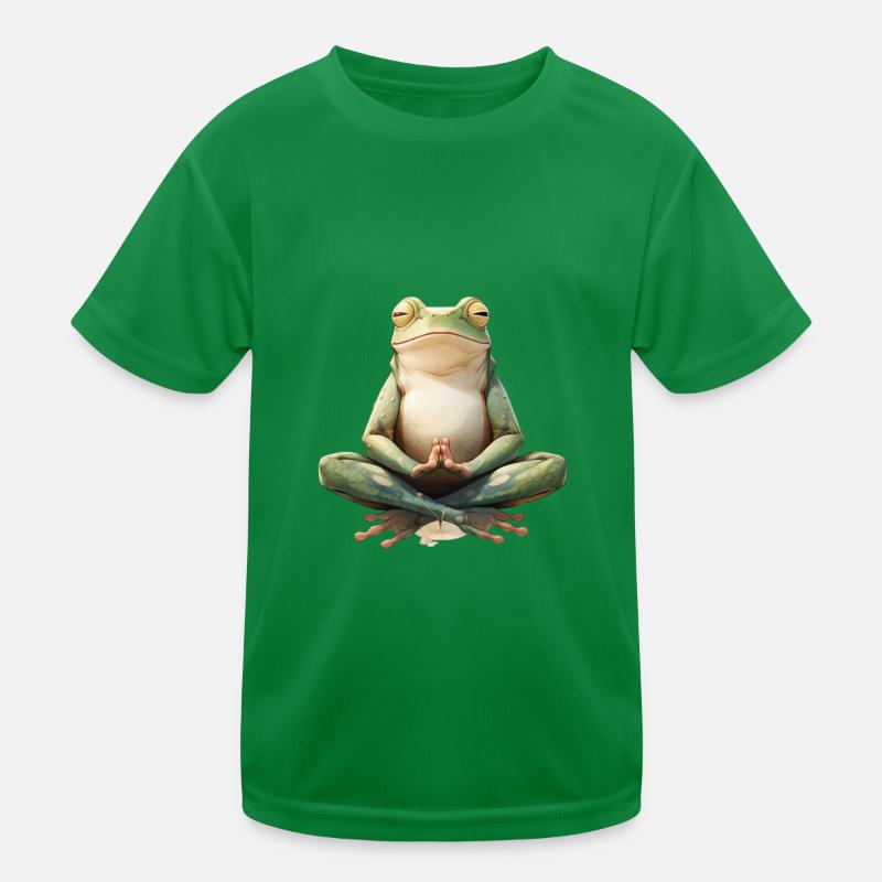 Frosch Kinder Funktions-T-Shirt
