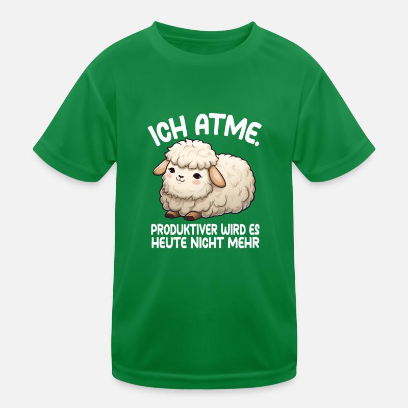 Sheep Kids Functional T-Shirt