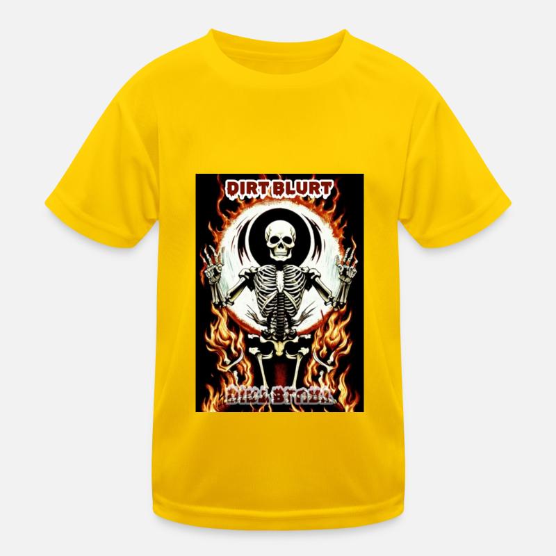 Skelly hell Kids Functional T-Shirt