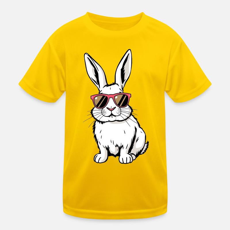 Lapin blanc T-shirt sport Enfant