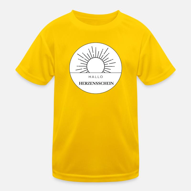 Écœur du lever du soleil T-shirt sport Enfant