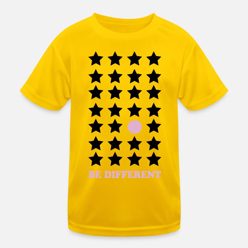 Be Different – Pastel Point Be Different Kids Functional T-Shirt