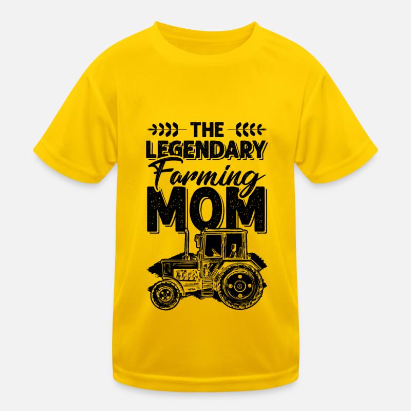 Farmer Mama Kids Functional T-Shirt