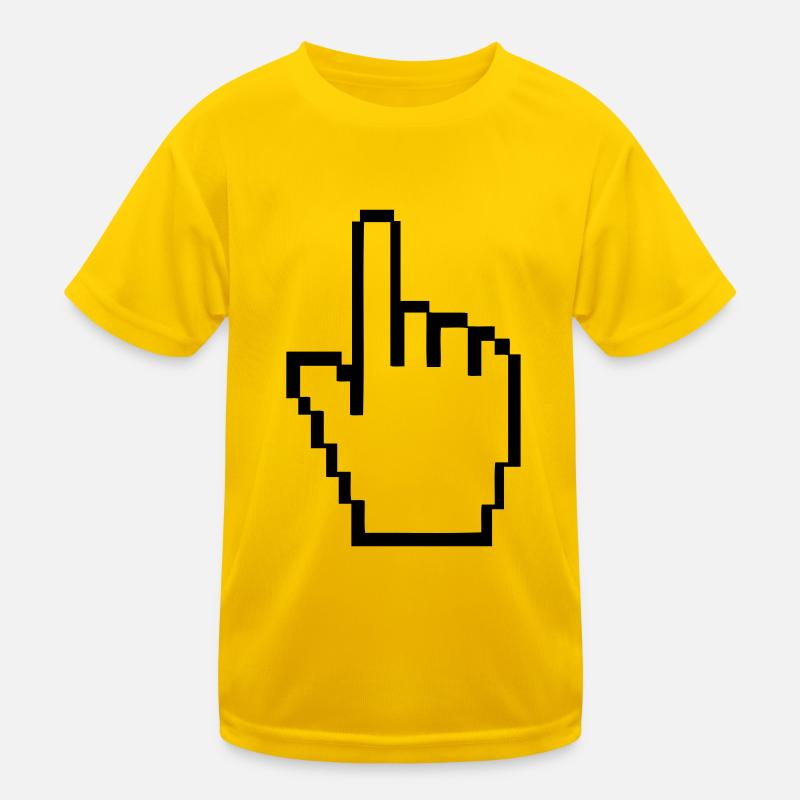 computer_hand T-shirt sport Enfant