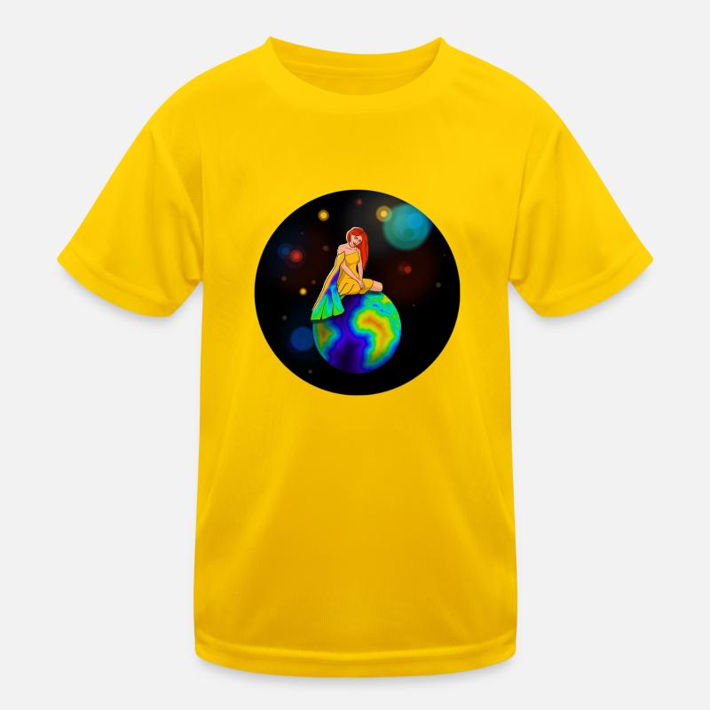 Fille de l’espace T-shirt sport Enfant