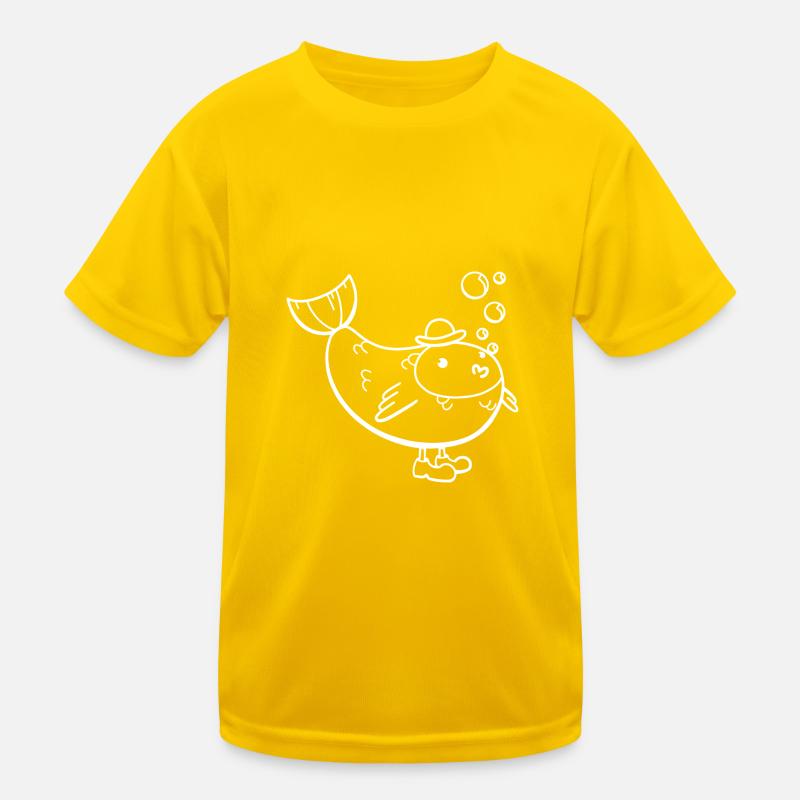 Mister Fish Kinder Funktions-T-Shirt