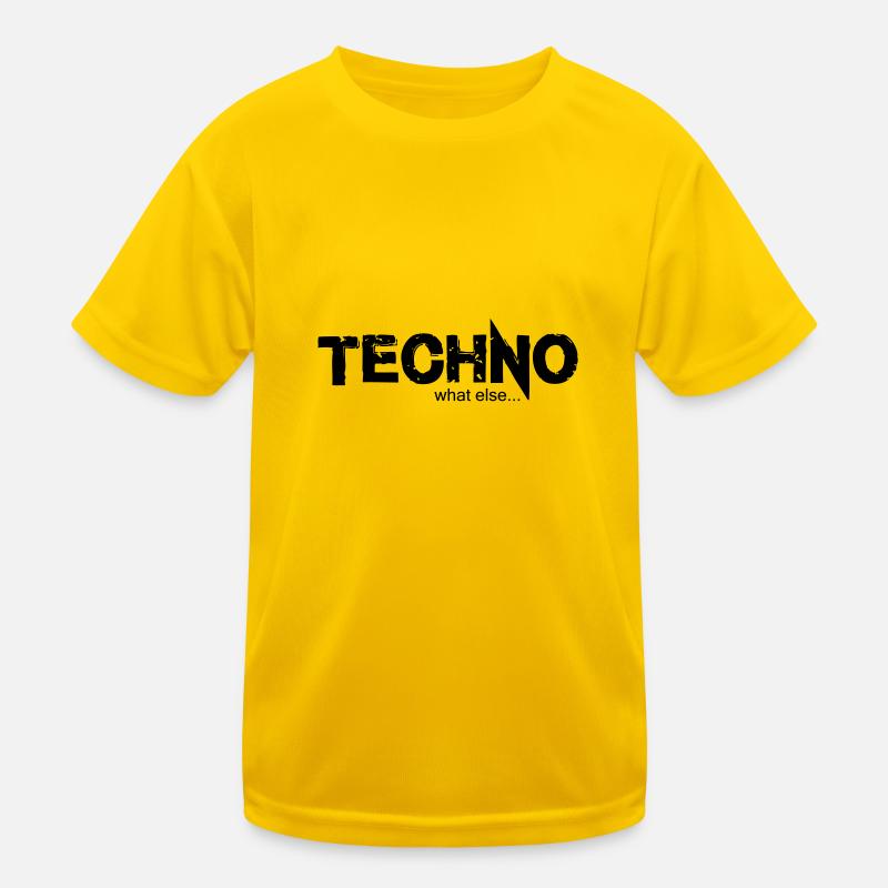 TECHNO what else .... Design 2 Kids Functional T-Shirt