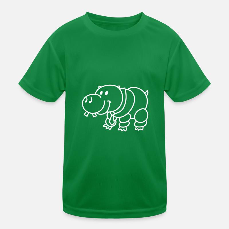 Anti-Zoo Thirteen White Kinder Funktions-T-Shirt