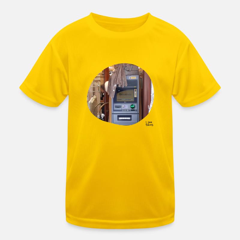 I see faces - Ich sehe Gesichter '20 Kinder Funktions-T-Shirt