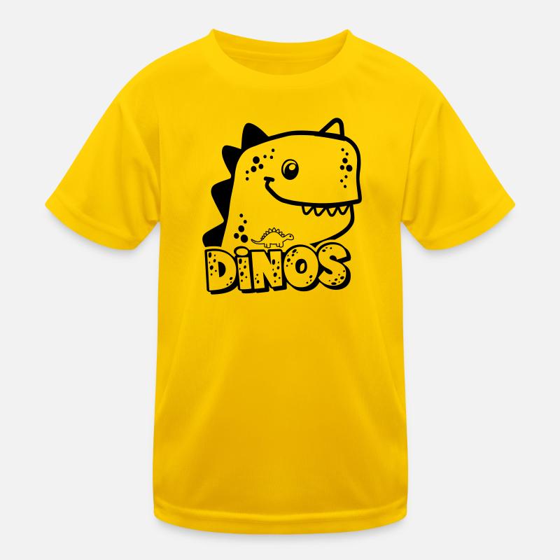 Dinosaure Trex mignon pour enfants T-shirt sport Enfant