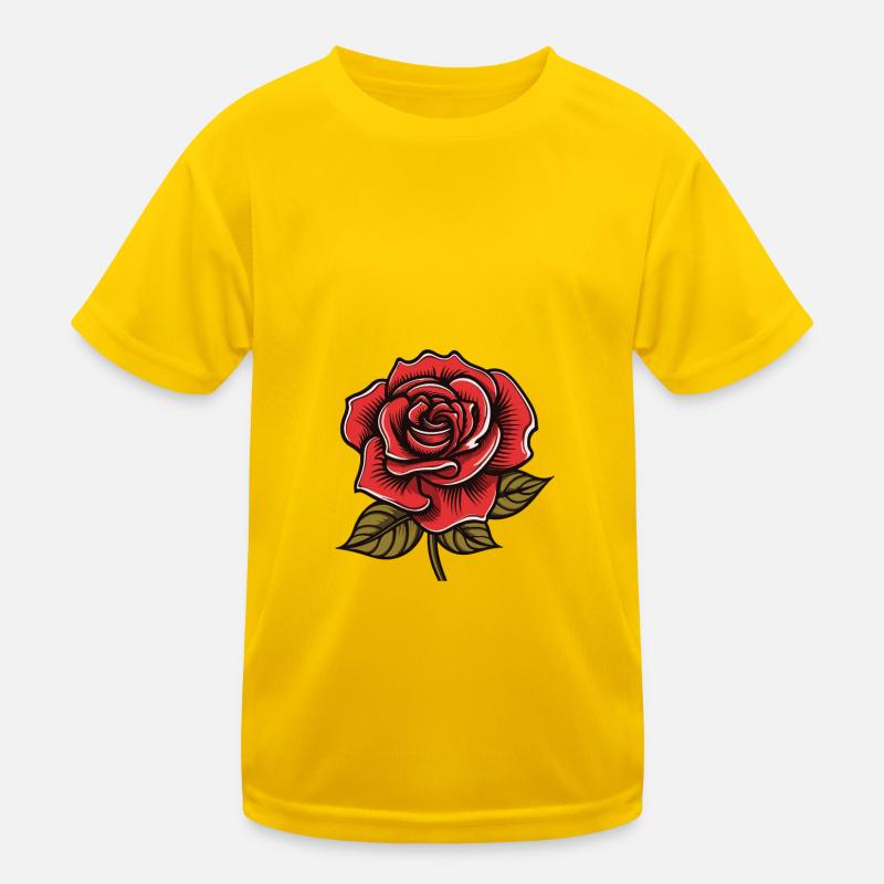 Amour de la rose T-shirt sport Enfant