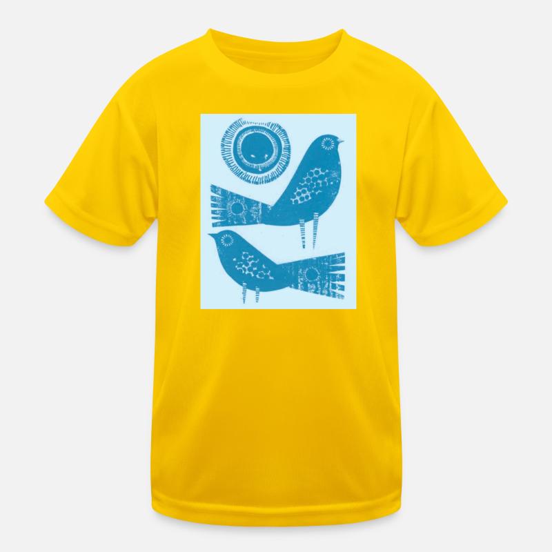 Vogel Kinder Funktions-T-Shirt