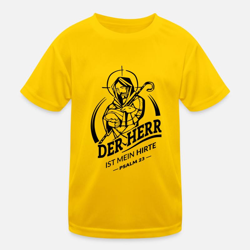 El señor es mi pastor Camiseta funcional para niños