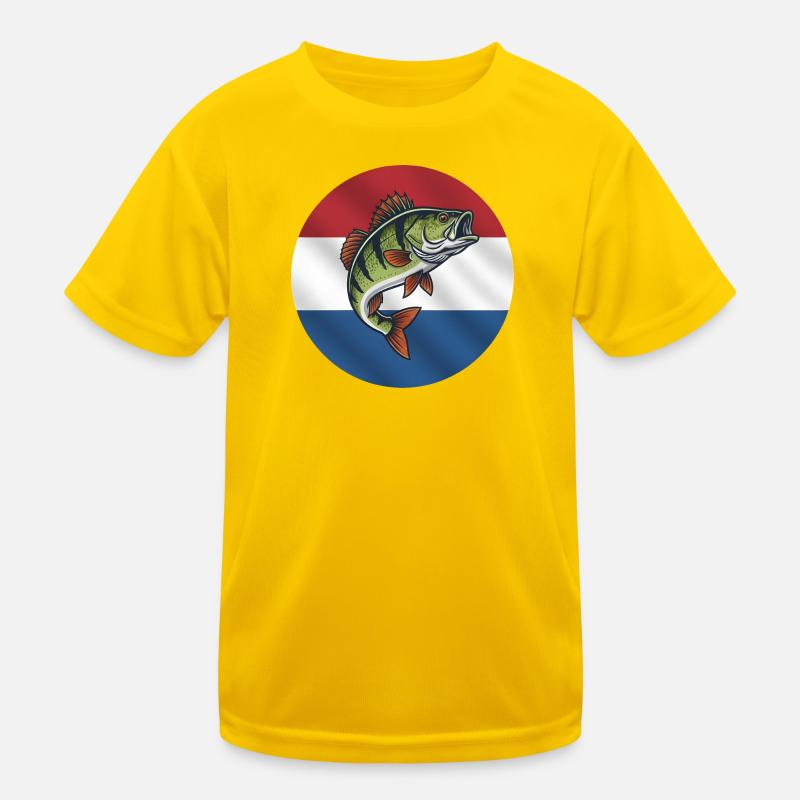 Pêche à la perche aux Pays-Bas T-shirt sport Enfant