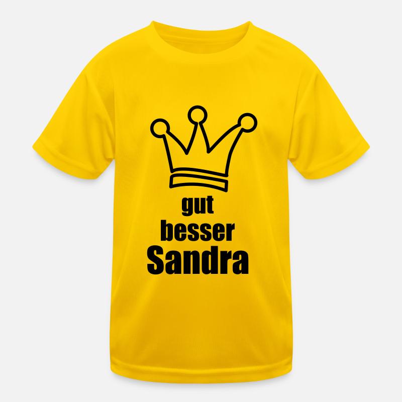Sandra Kinder Funktions-T-Shirt