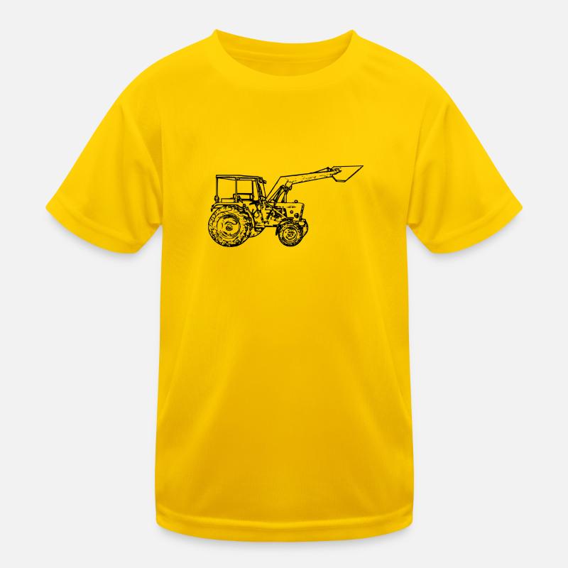 tractor Kids Functional T-Shirt
