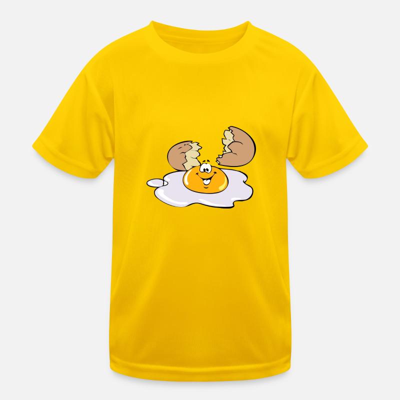 Egg Egg Fried T-shirt sport Enfant