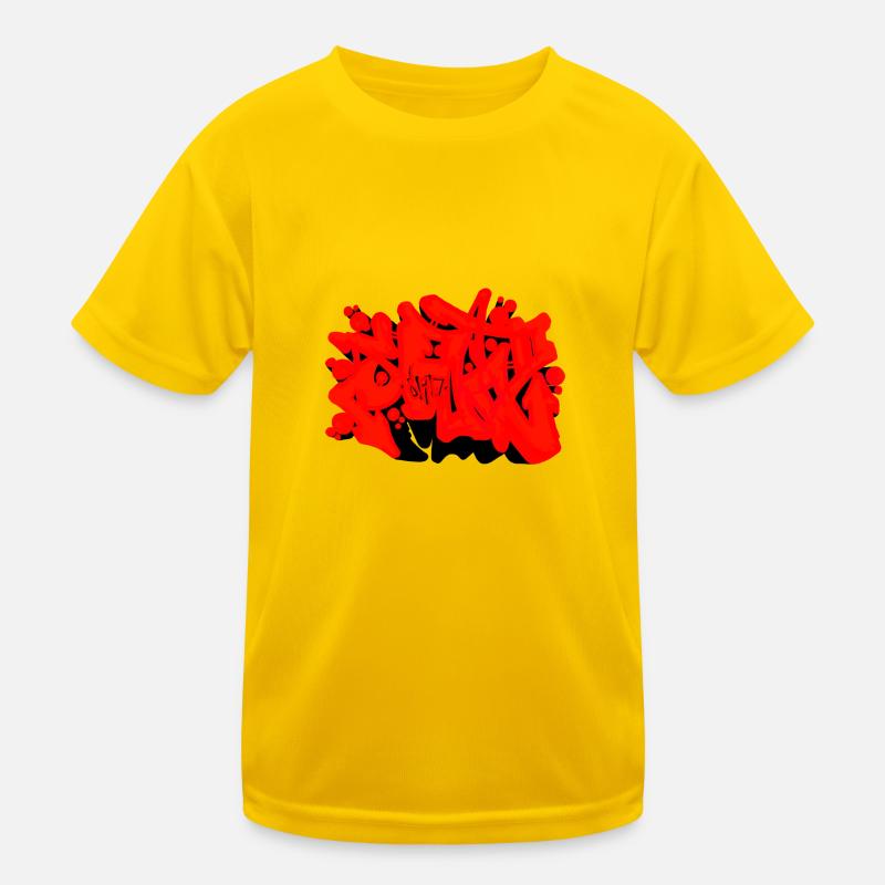 SAD graffiti Kids Functional T-Shirt