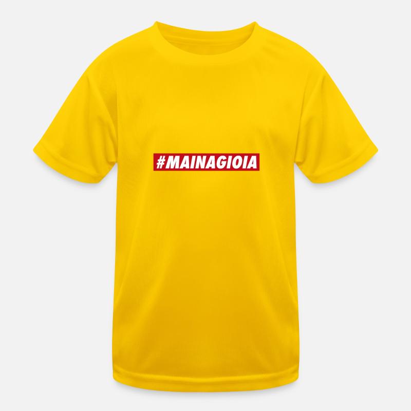 MAINAGIOIA Kids Functional T-Shirt