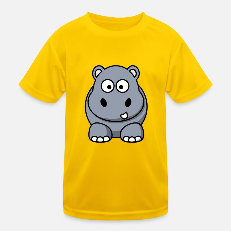 Süßes Nilpferd Geschenk Sonderangebot Idee Kinder Funktions-T-Shirt