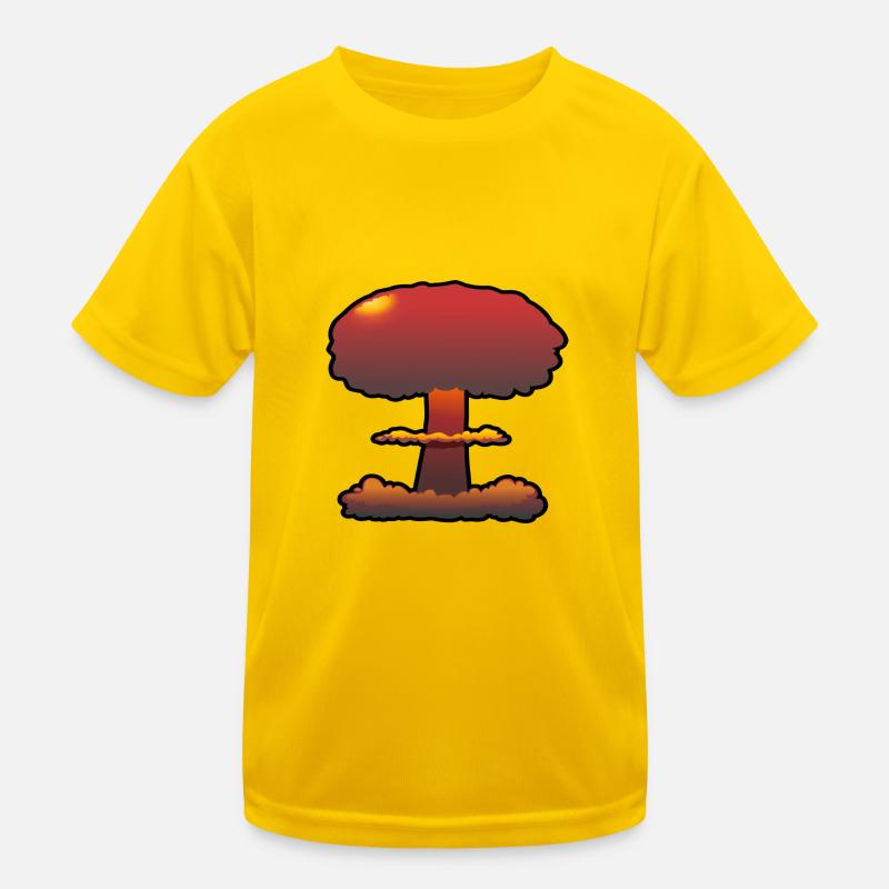 Boom Comic Explosion Atompilz Kinder Funktions-T-Shirt