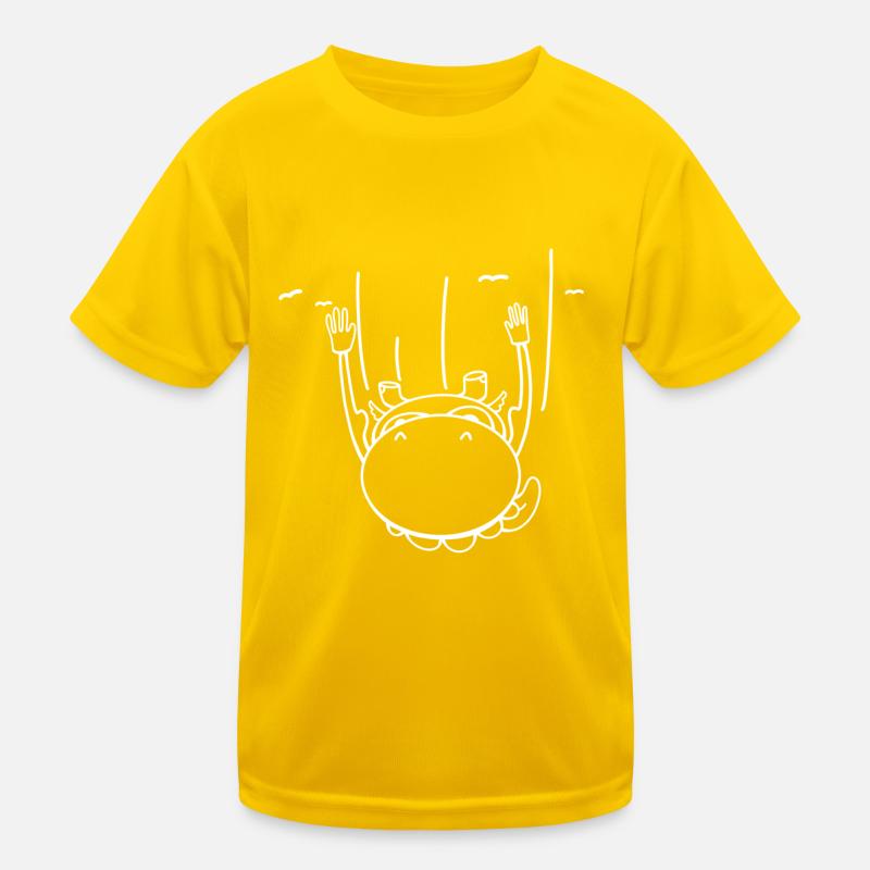 Flying Hippo Kinder Funktions-T-Shirt