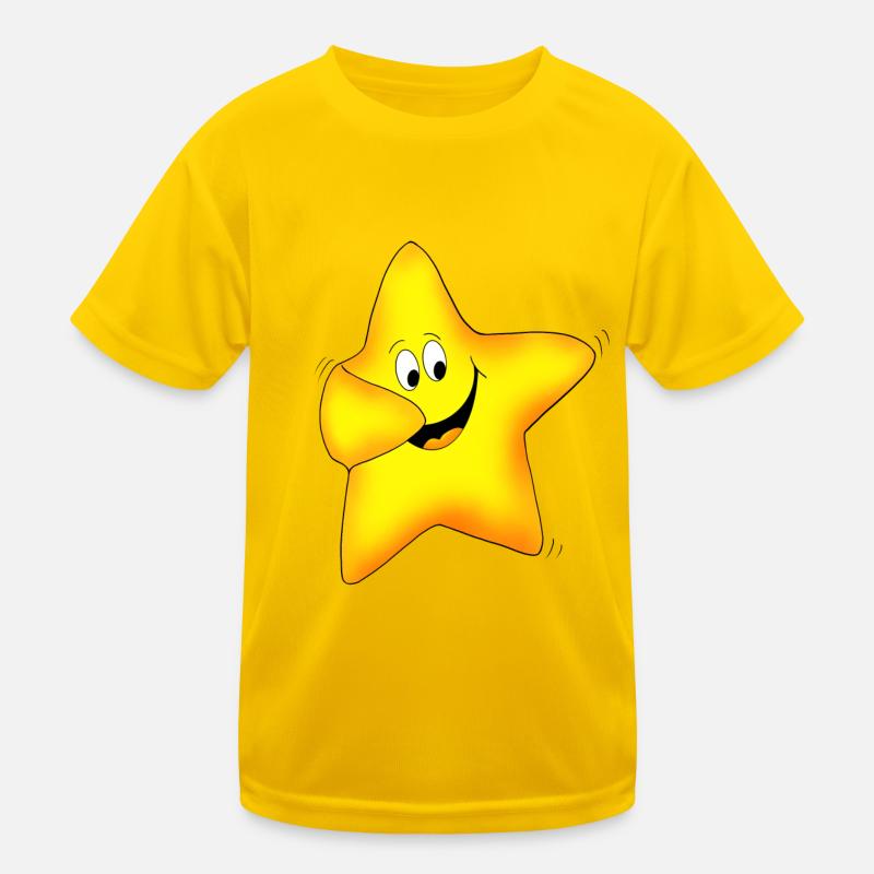 Star dancing Kids Functional T-Shirt