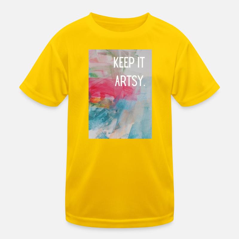 Keep it artsy. Kids Functional T-Shirt