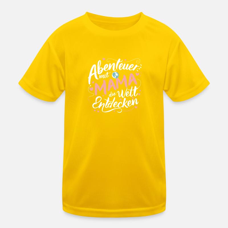 Mama Abenteuer: Muttertag Geburtstag Beste Kinder Funktions-T-Shirt