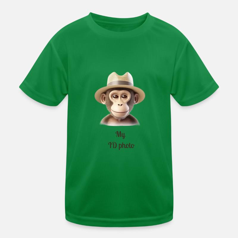 Max the casual monkey Kids Functional T-Shirt