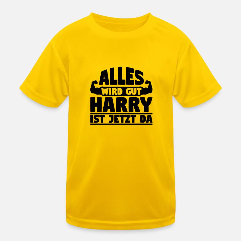 Alles wird gut Harry ist jetzt da Kinder Funktions-T-Shirt
