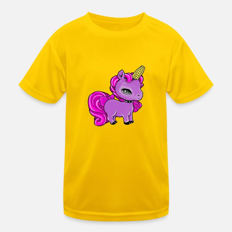 Uni (corn) Kids Functional T-Shirt