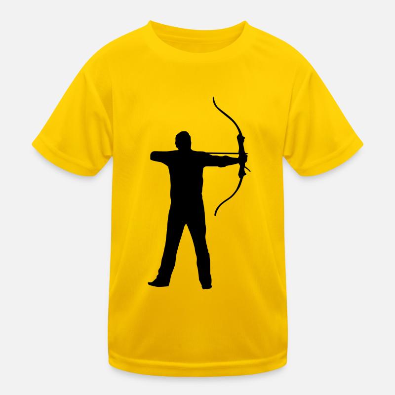 Bogenschütze Kinder Funktions-T-Shirt