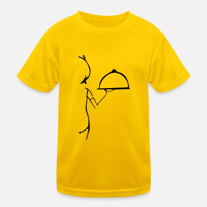 Restaurant, Crew, Kellnerin Kinder Funktions-T-Shirt
